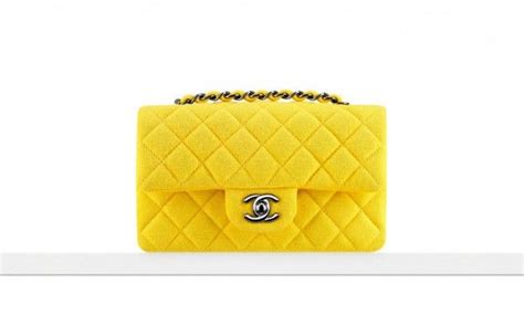 borsa chanel giallo fluo|Chanel borse italia.